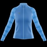 The Snake Collection - Electric Blue Snake Skin - Front Jacket