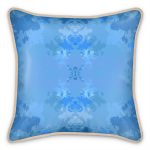 Blue/Mauve Damask - Lion's Garden