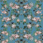 01 TEAL Floral Garden