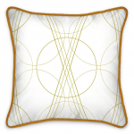 White & Gold – Circle – Art Deco