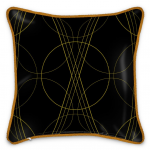 Black & Gold – Circle – Art Deco