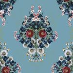 Skull Floral - Coloured- Art Deco