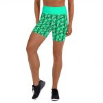 Hex Aqua Melody Small Yoga Shorts