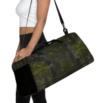 Khaki Floral Garden Duffle Bag