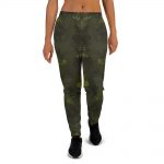 Khaki Floral Garden Women's Joggers