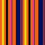Monkey Biz - Stripes - Orange & Pink